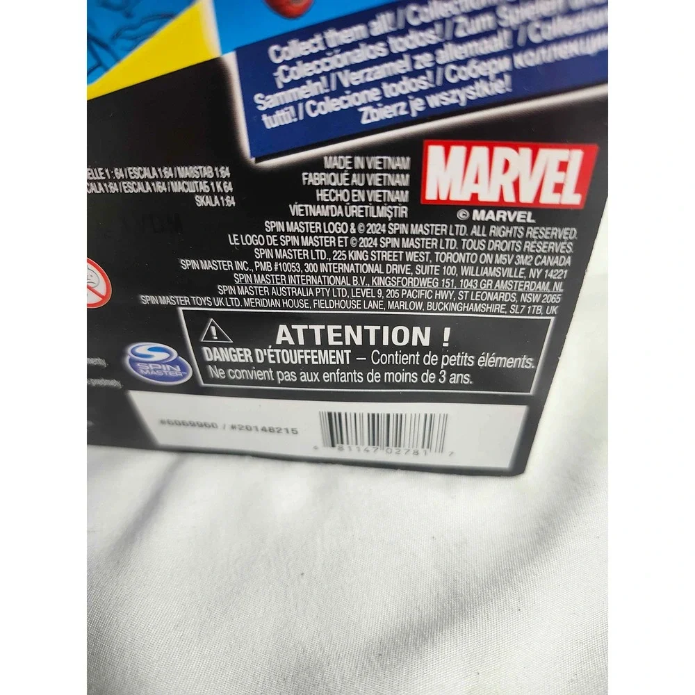 Monster Jam Marvel The Amazing Spider-Man Monster Truck Series 2 1:64 Scale New